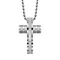 Hdx Edelstahl Schmuck Diamant Kreuz Anhänger